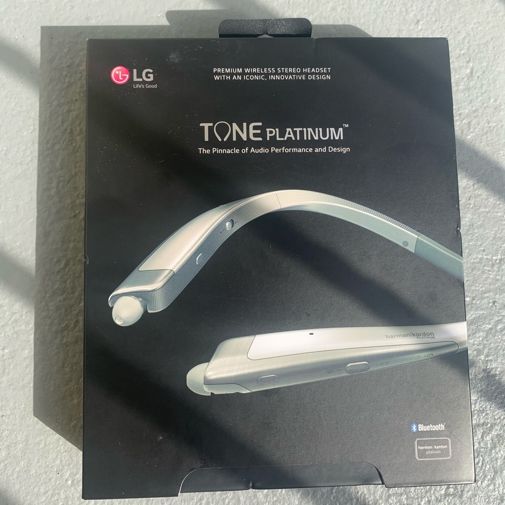 LG - Tone Platinum + Bluetooth Headset